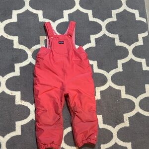 Patagonia Kids' Vibrant Red Overalls